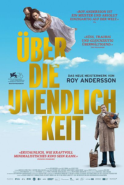 Filmplakat für "ÜBER DIE UNENDLICHKEIT"