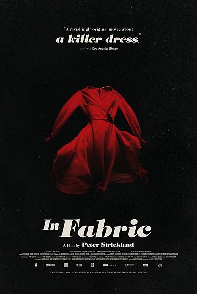 Movie poster for "IN FABRIC"