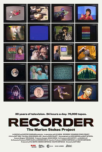 Movie poster for "RECORDER: THE MARION STOKES PROJECT"