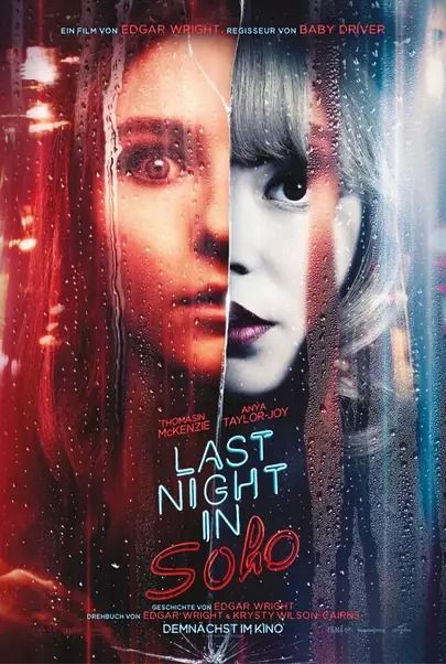 Movie poster for "LAST NIGHT IN SOHO"