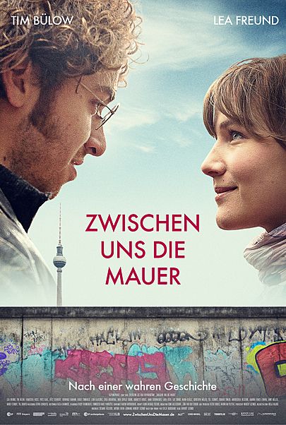 Movie poster for "ZWISCHEN UNS DIE MAUER"