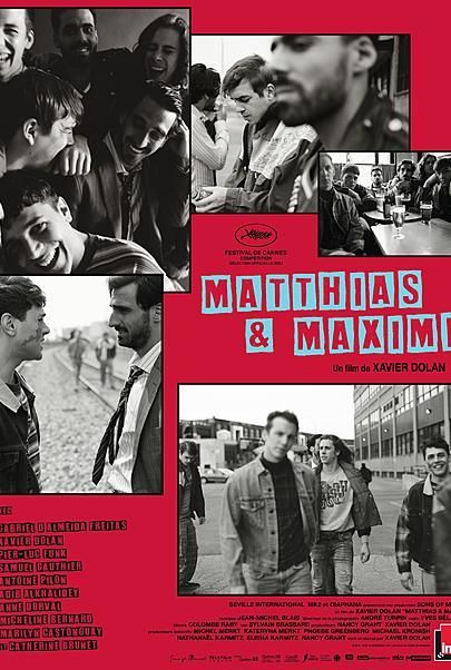 Movie poster for "MATTHIAS & MAXIME"