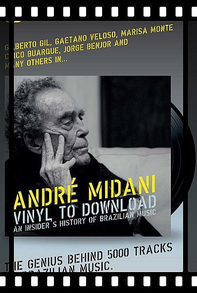 Movie poster for "ANDRE MIDANI DO VINIL AO DOWNLOAD"