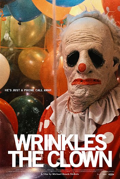 Movie poster for "WRINKLES THE CLOWN"
