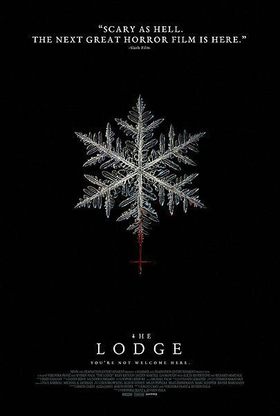 Movie poster for "THE LODGE"