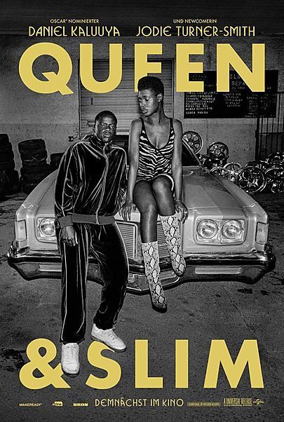 Movie poster for "QUEEN & SLIM"