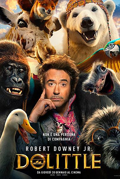 Movie poster for "DOLITTLE"