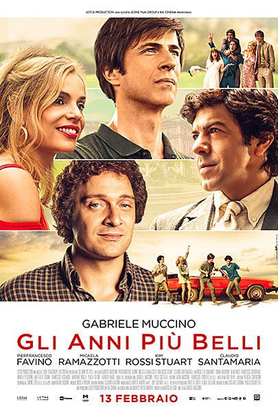 Movie poster for "GLI ANNI PIÙ BELLI"