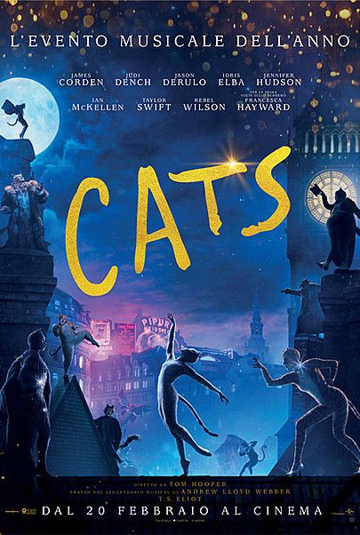 Movie poster for "CATS"