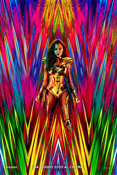 Movie poster for "WONDER WOMAN 1984"