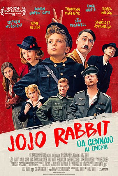 Movie poster for "JOJO RABBIT"