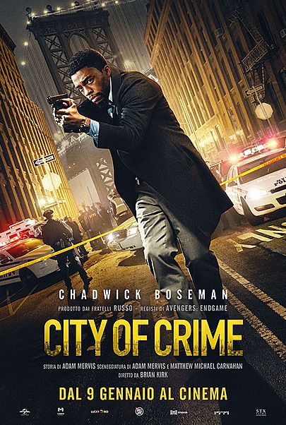 Movie poster for "21 BRIDGES"