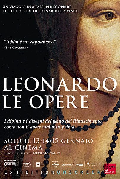Movie poster for "LEONARDO: THE WORKS"