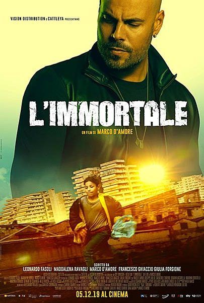 Movie poster for "L'IMMORTALE"