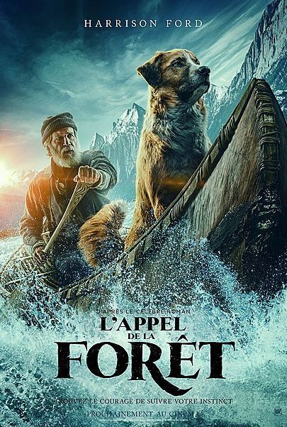Movie poster for "THE CALL OF THE WILD"