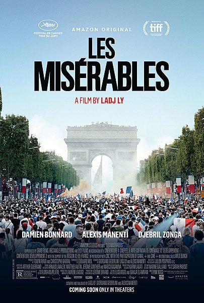 Movie poster for "LES MISERABLES"