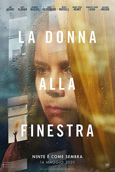 Movie poster for "LA DONNA ALLA FINESTRA"