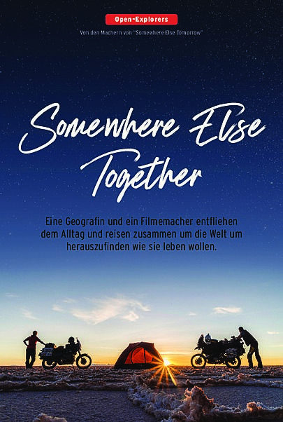 Movie poster for "SOMEWHERE ELSE TOGETHER"