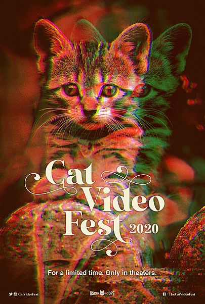 Movie poster for "CATVIDEOFEST 2020"