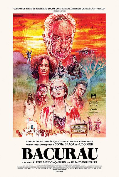 Movie poster for "BACURAU"