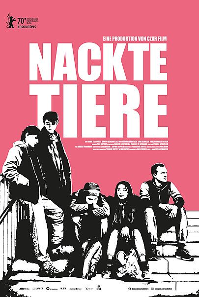 Movie poster for "NACKTE TIERE"