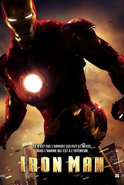 Movie poster for "IRON MAN"