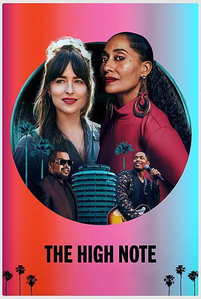 Movie poster for "THE HIGH NOTE"
