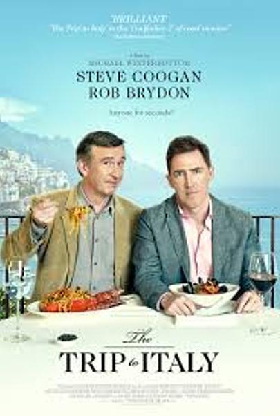 Movie poster for "THE TRIP TO ITALY"