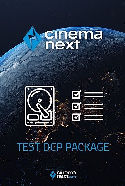 Movie poster for "CINEMANEXT TEST DCP PACKAGE"