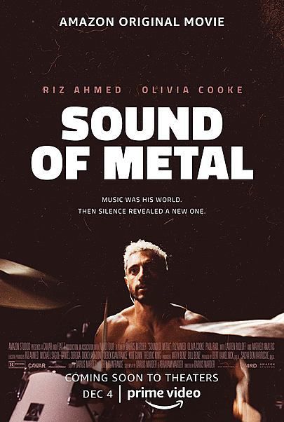 Movie poster for "SOUND OF METAL"