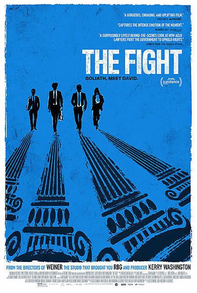 Movie poster for "THE FIGHT"