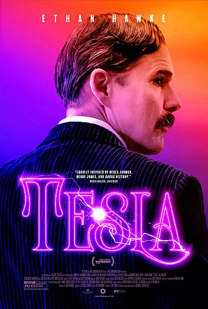 Movie poster for "TESLA"