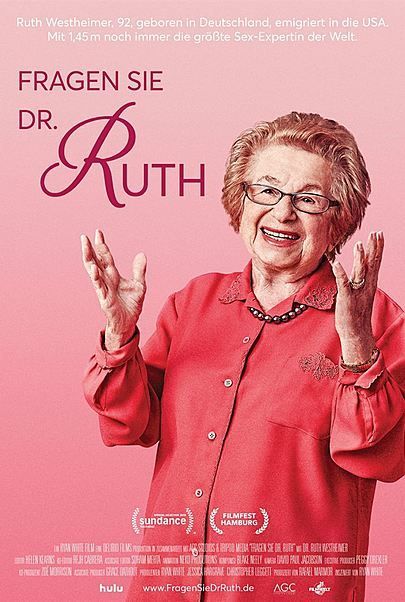 Filmplakat für "Fragen Sie Dr. Ruth"
