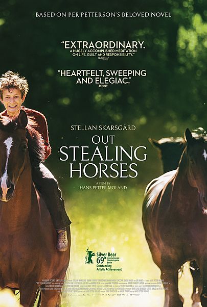 Movie poster for "OUT STEALING HORSES"