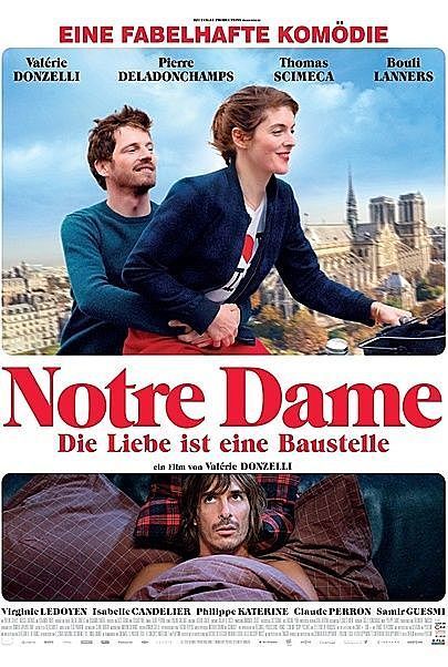 Filmplakat für "NOTRE DAME – DIE LIEBE IST EINE BAUSTELLE - FILMSTART IN ÖSTERREICH"