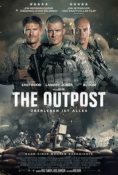 Movie poster for "THE OUTPOST "