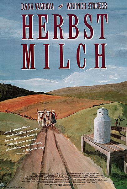 Movie poster for "HERBSTMILCH"