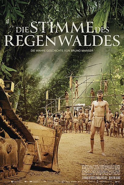 Movie poster for "DIE STIMME DES REGENWALDES"