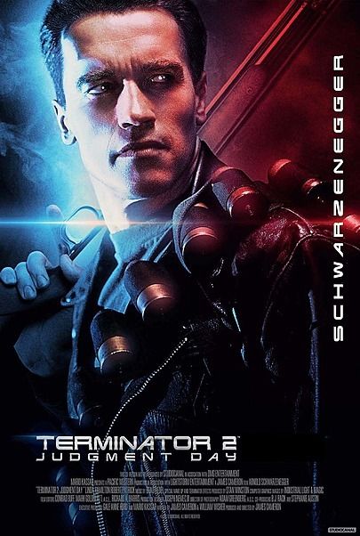 Movie poster for "TERMINATOR 2: JUDGMENT DAY"