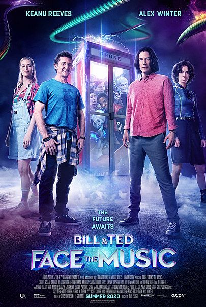 Filmplakat für "BILL & TED FACE THE MUSIC"