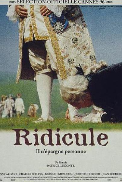 Movie poster for "RIDICULE"