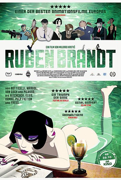 Movie poster for "RUBEN BRANDT"