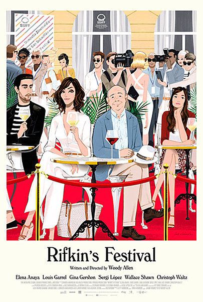 Movie poster for "Rifkin's Festival"