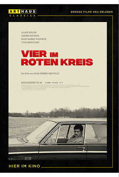 Movie poster for "LE CERCLE ROUGE"