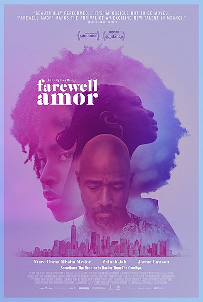 Movie poster for "FAREWELL AMOR"