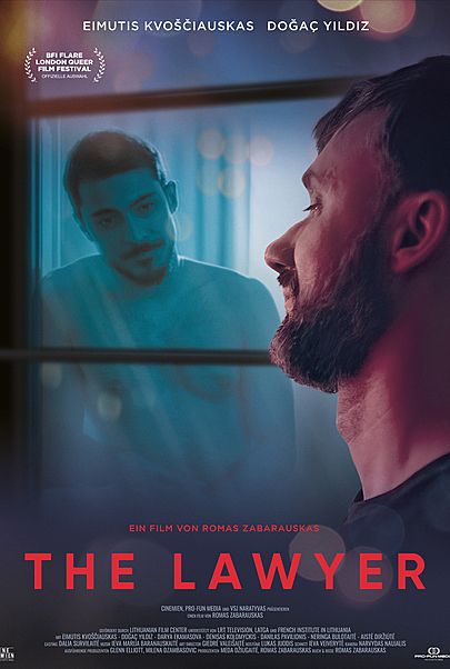 Movie poster for "ADVOKATAS"