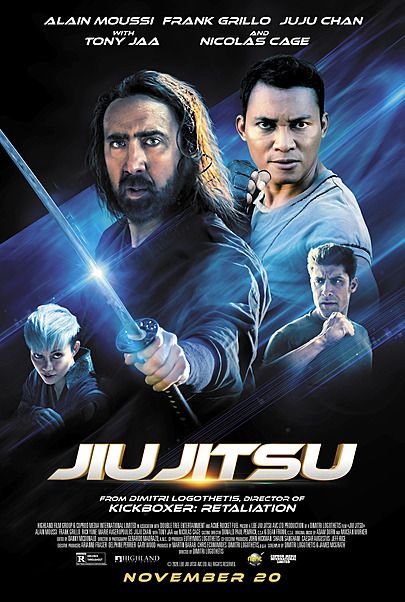 Movie poster for "JIU JITSU"