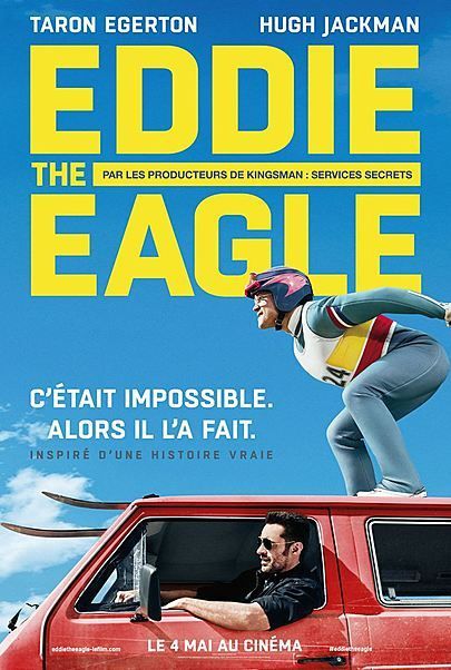 Movie poster for "EDDIE THE EAGGLE "