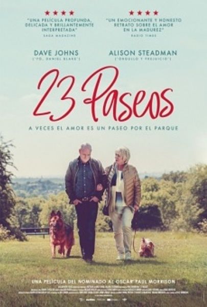 Movie poster for "23 WALKS"