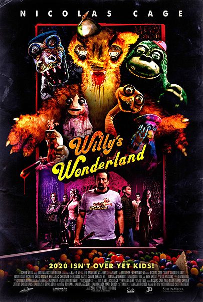 Movie poster for "WILLY'S WONDERLAND"